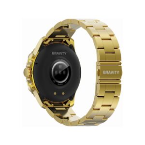 Smartwatch Męski GRAVITY GT16-1 Gold / Złota Bransoleta
