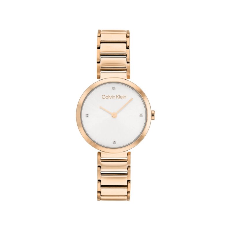 Zegarek Damski CALVIN KLEIN Minimalistic T Bar 25200140 + BOX