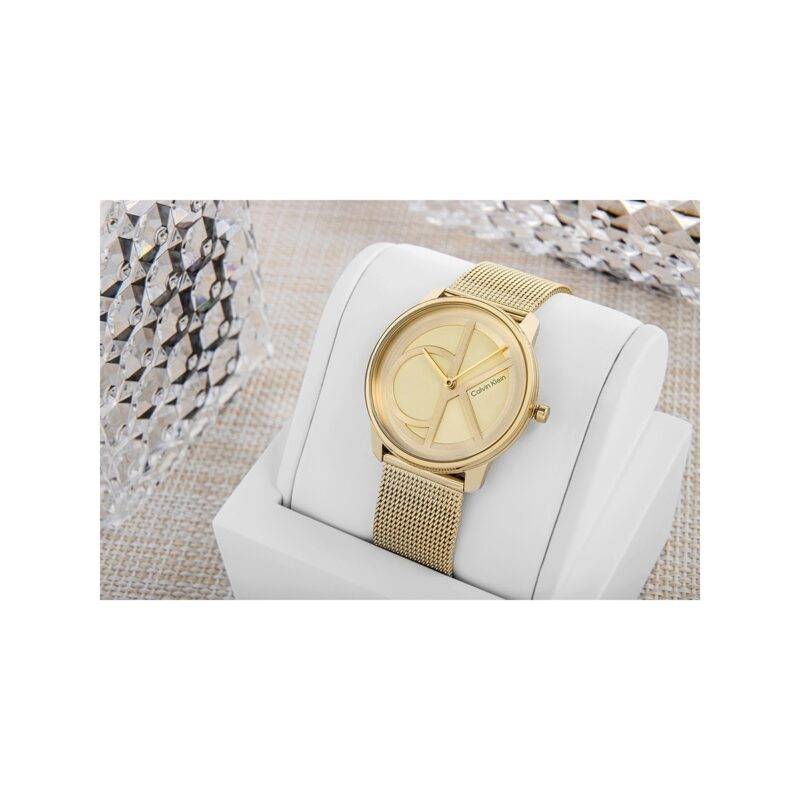 84_93_14_max Zegarek Damski CALVIN KLEIN Iconic Mesh 25200034 + BOX