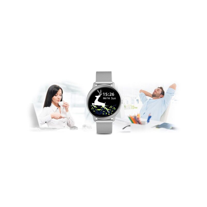 Damski SMARTWATCH G. Rossi SW015-3 Srebrny