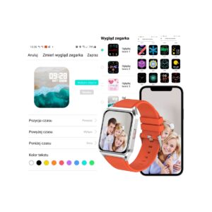 Smartwatch Damski RUBICON RNCE89 Gold Rose SMARUB163