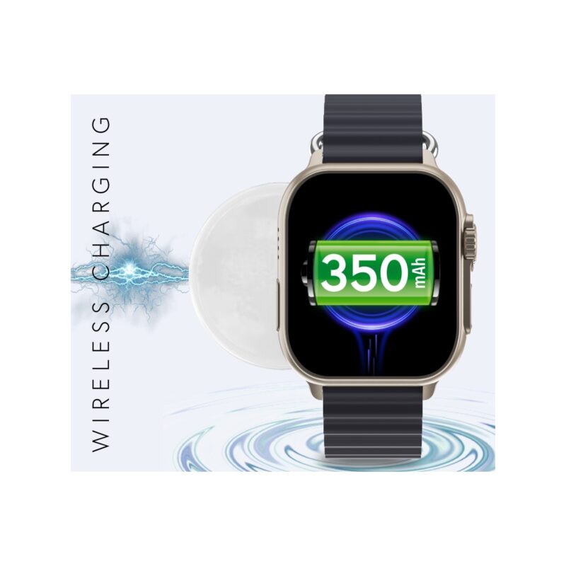 85_20_10_max Smartwatch Męski RUBICON RNCF17 Tytan/Black SMARUB268