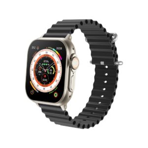 85_20_1_max Smartwatch Męski RUBICON RNCF17 Tytan/Black SMARUB268