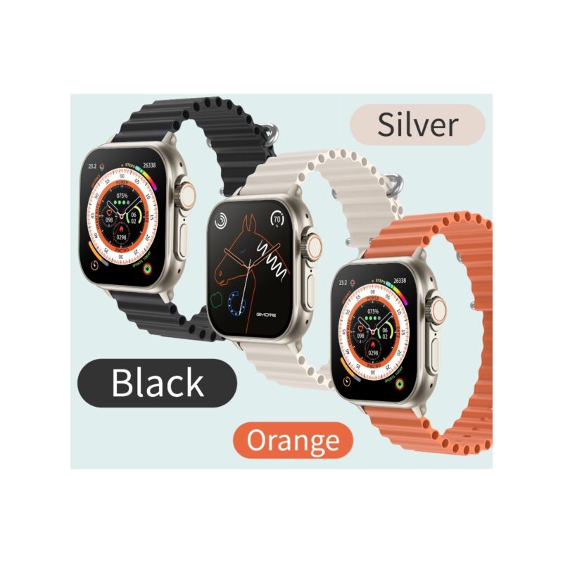 Smartwatch Męski RUBICON RNCF17 Tytan/Orange SMARUB269