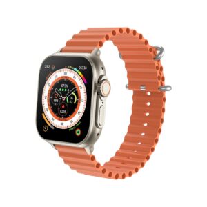 Smartwatch Męski RUBICON RNCF17 Tytan/Orange SMARUB269