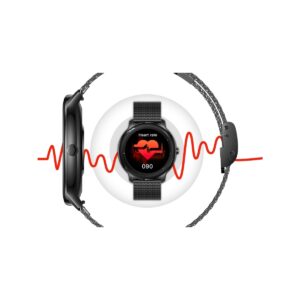 85_22_10_max Smartwatch Damski RUBICON RNBE66 Black SMARUB124