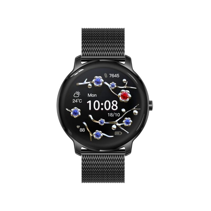 85_22_2_max Smartwatch Damski RUBICON RNBE66 Black SMARUB124