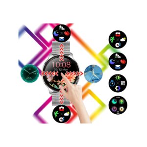 Smartwatch Damski RUBICON RNBE66 Silver SMARUB123