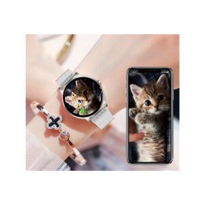 Smartwatch Damski RUBICON RNBE66 Silver SMARUB123