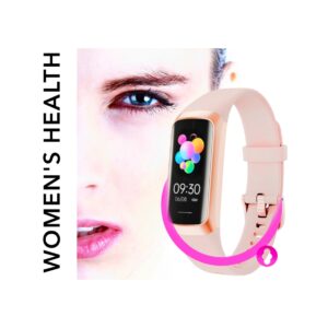 Smartband Damski RUBICON RNCF05 Rose Gold/Berry SMARUB214