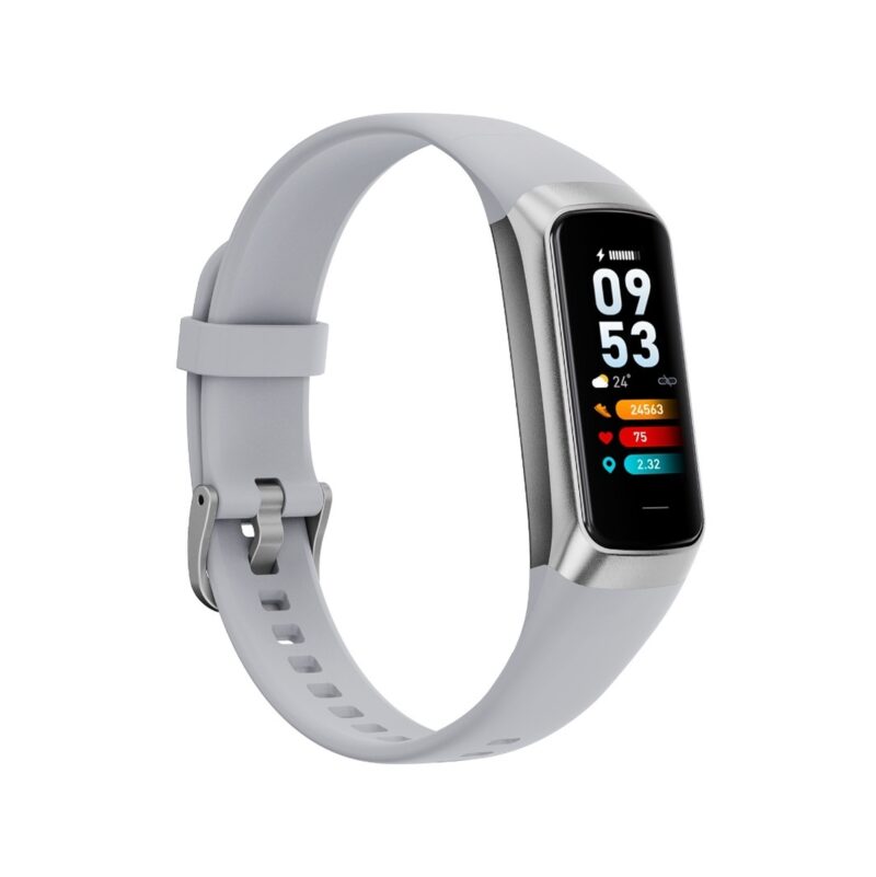 85_25_3_max Smartband Damski RUBICON RNCF05 Silver/Grey SMARUB213