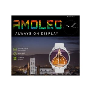 Smartwatch Damski RUBICON RNCF14 Rose Gold/White SMARUB251