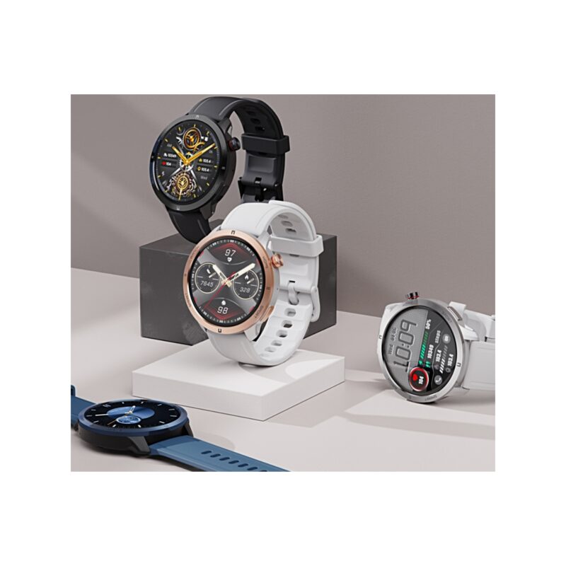 85_30_8_max Smartwatch RUBICON RNCF14 Silver/White SMARUB252