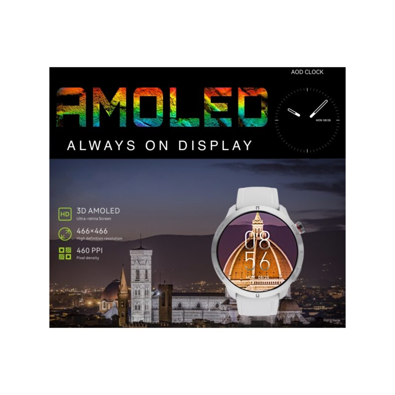 85_31_6_max Smartwatch Męski RUBICON RNCF14 Black SMARUB250