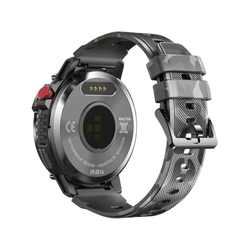 85_32_5_max Smartwatch Męski RUBICON RNCF08 Black/Moro SMARUB232