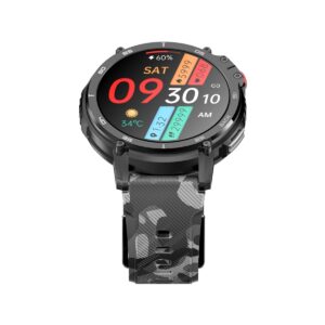 85_32_6_max Smartwatch Męski RUBICON RNCF08 Black/Moro SMARUB232