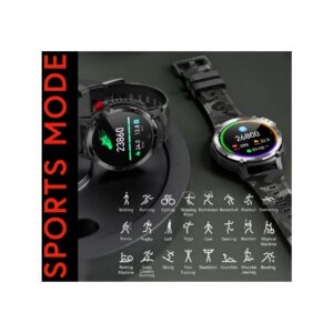 85_32_9_max Smartwatch Męski RUBICON RNCF08 Black/Moro SMARUB232