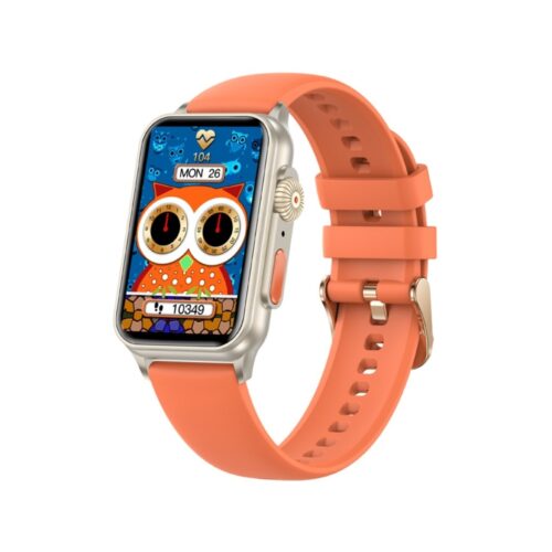 Smartwatch Damski RUBICON RNCF06 Tytan/Orange SMARUB221