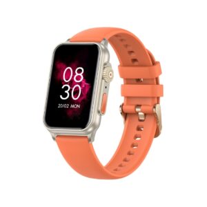 Smartwatch Damski RUBICON RNCF06 Tytan/Orange SMARUB221