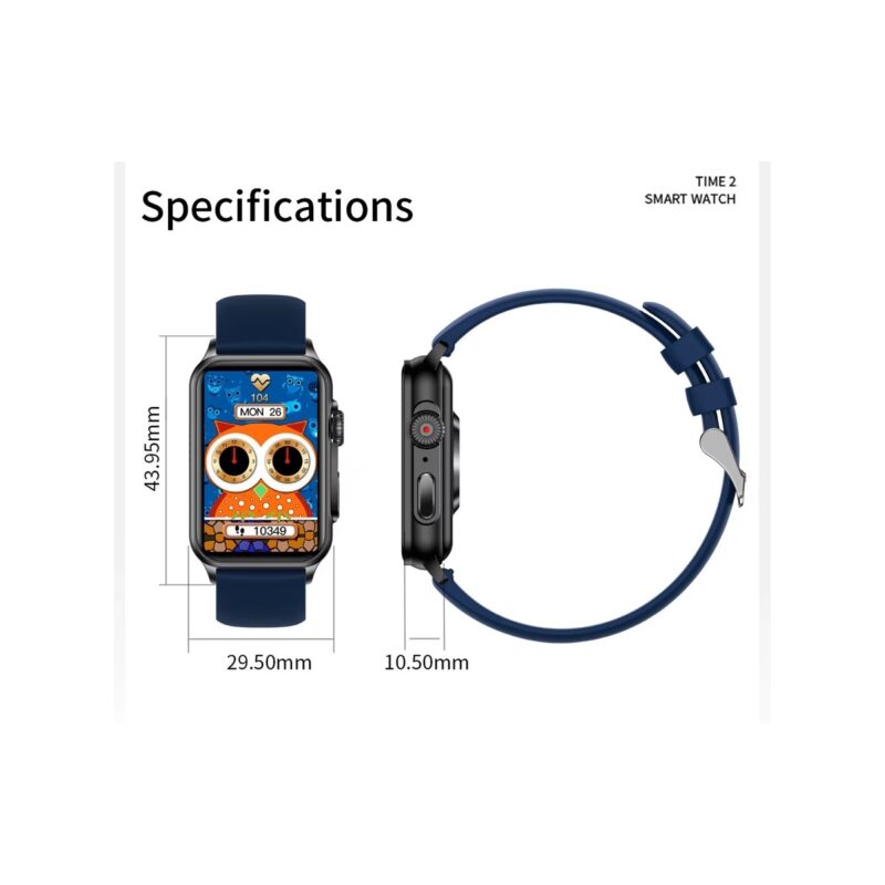 Smartwatch Damski RUBICON RNCF06 Black SMARUB215