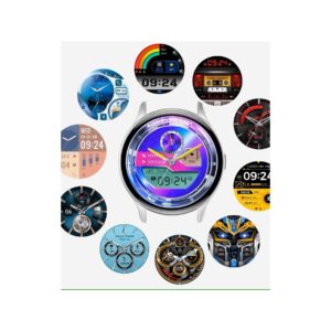 85_40_5_max Smartwatch RUBICON RNCF11 Black SMARUB240