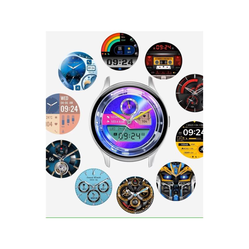 85_40_5_max Smartwatch RUBICON RNCF11 Black SMARUB240