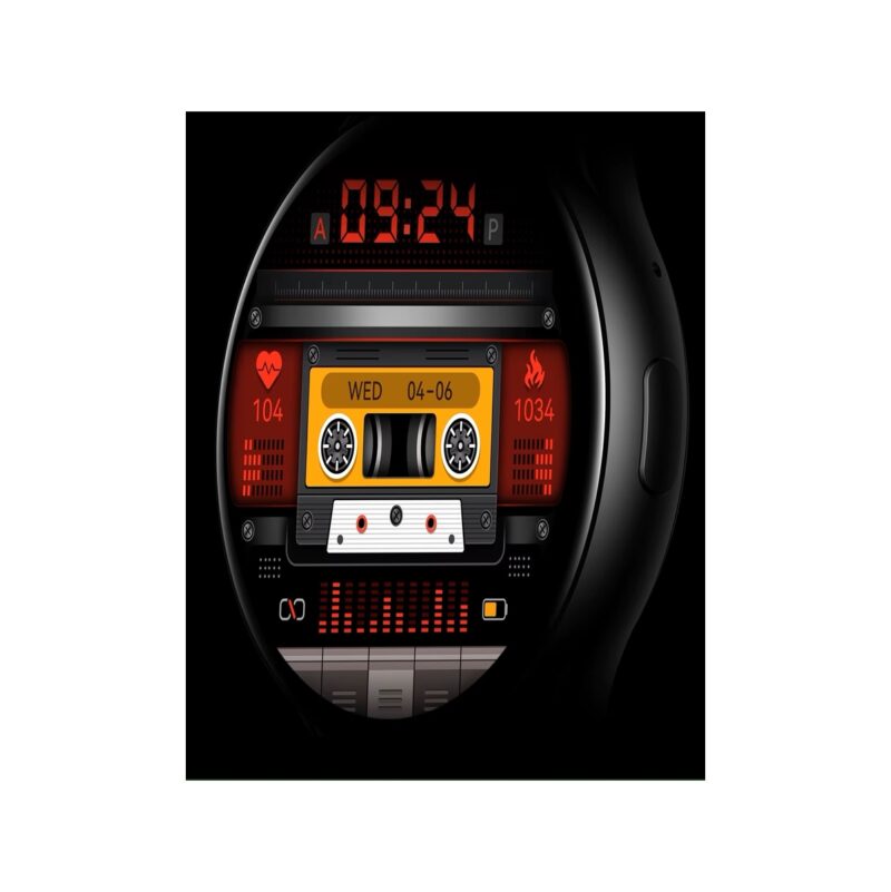 85_40_8_max Smartwatch RUBICON RNCF11 Black SMARUB240