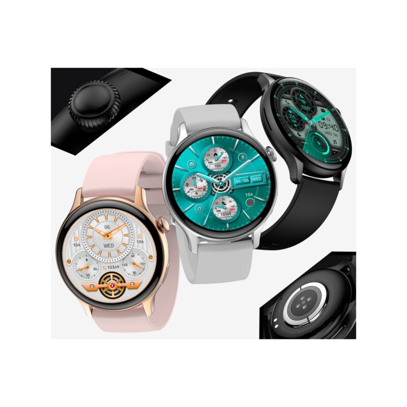 Smartwatch Damski RUBICON RNCF10 Rose Gold/Pink SMARUB239