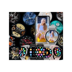 85_43_4_max Smartwatch RUBICON RNCF10 Black SMARUB237