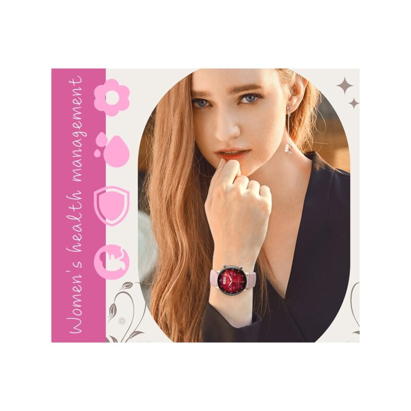 Smartwatch Damski RUBICON RNCF09 Rose Gold/Pink SMARUB234