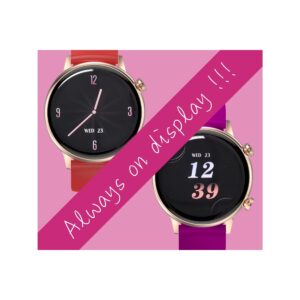 Smartwatch Damski RUBICON RNCF09 Rose Gold/Pink SMARUB234