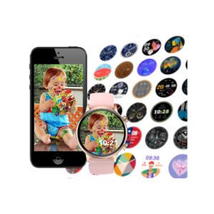 Smartwatch Damski RUBICON RNCF09 Rose Gold/Pink SMARUB234