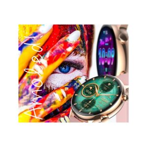 Smartwatch Damski RUBICON RNCF09 Rose Gold/Pink SMARUB234