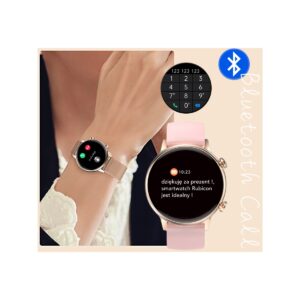 Smartwatch Damski RUBICON RNCF09 Rose Gold/Pink SMARUB234
