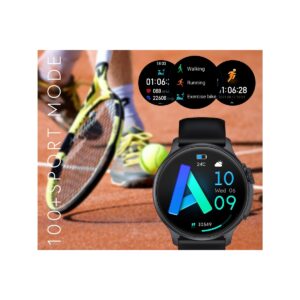 Smartwatch Męski RUBICON RNCF12 Tytan/Orange SMARUB245