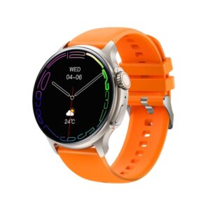 Smartwatch Męski RUBICON RNCF12 Tytan/Orange SMARUB245