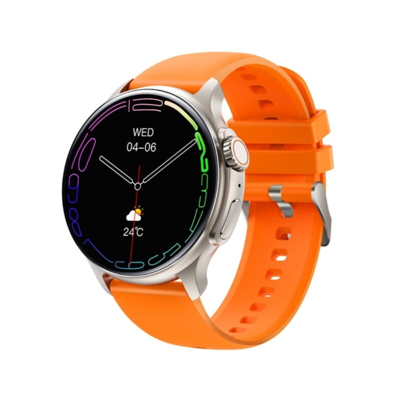 Smartwatch Męski RUBICON RNCF12 Tytan/Orange SMARUB245