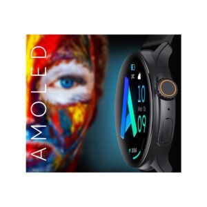 Smartwatch Męski RUBICON RNCF12 Tytan/Orange SMARUB245