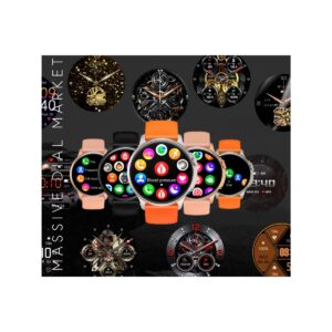 Smartwatch Męski RUBICON RNCF12 Tytan/Orange SMARUB245