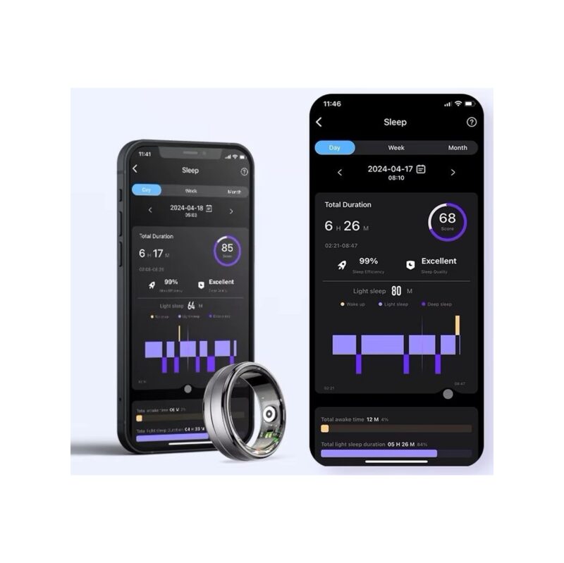 Smart Ring RUBICON R6 Gold/Silver SIZE-10(US) SMARUB325