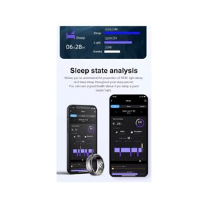 Smart Ring RUBICON R6 Deep Grey SIZE-10(US) SMARUB324