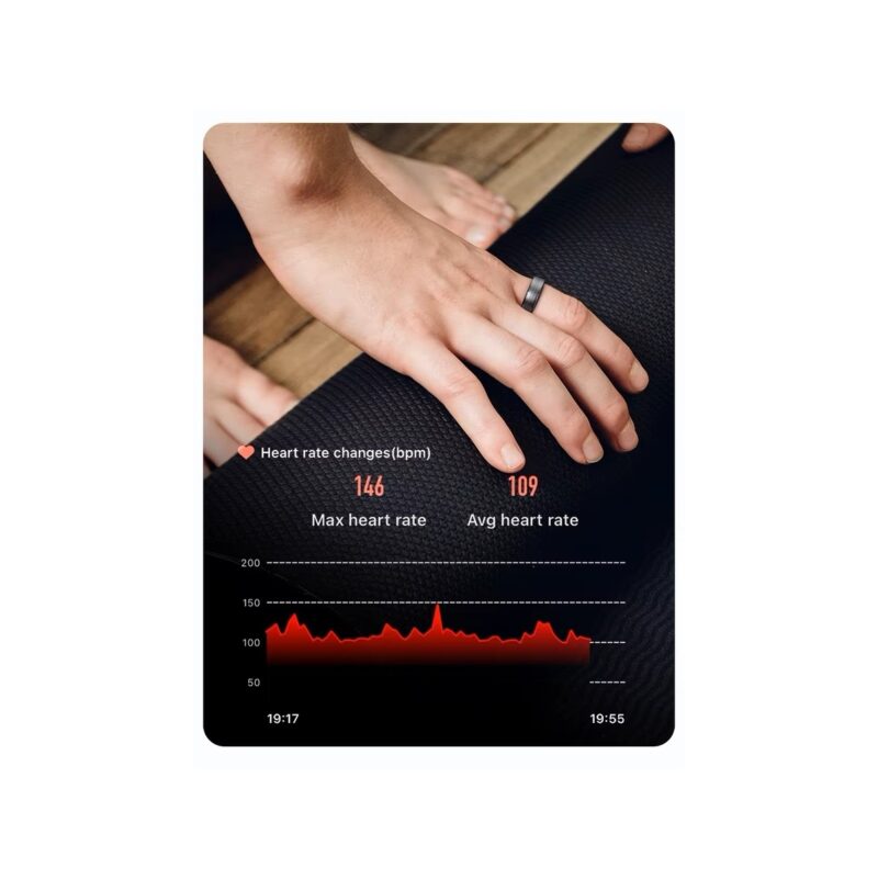 Smart Ring RUBICON R6 Deep Grey SIZE-11(US) SMARUB326