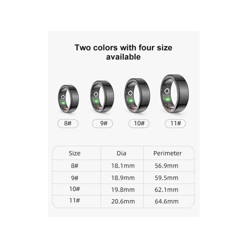 Smart Ring RUBICON R2 Rose Gold SIZE-7(US) SMARUB318