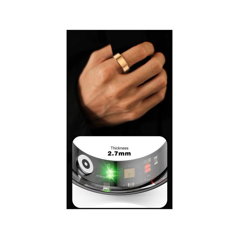 Smart Ring RUBICON R2 Silver SIZE-7(US) SMARUB319