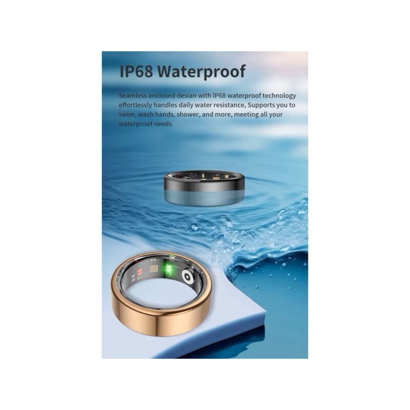 Smart Ring RUBICON R2 Silver SIZE-7(US) SMARUB319