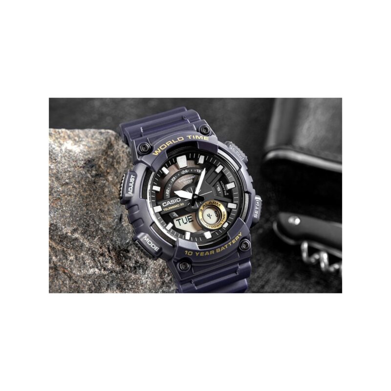 85_92_10_max Zegarek Męski CASIO Gerton AEQ-110W-2AVDF + BOX