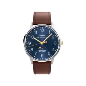 Zegarek Męski TIMEX Waterbury Classic Moon Phase TW2W75600 + BOX