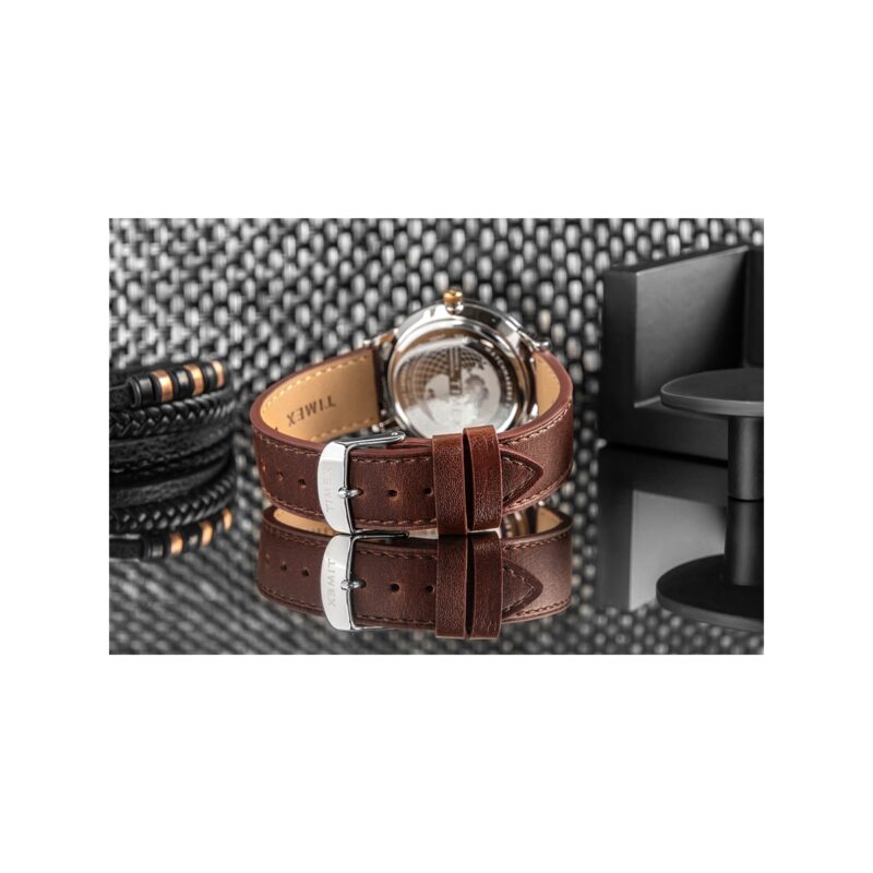 Zegarek Męski TIMEX Waterbury Classic Moon Phase TW2W75600 + BOX