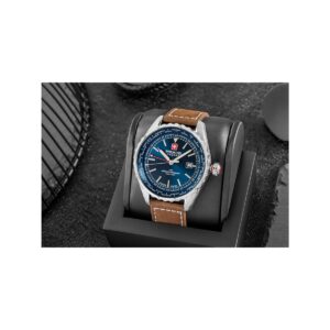 Zegarek Męski SWISS MILITARY HANOWA Afterburn GMT SMWGB0003202 + BOX