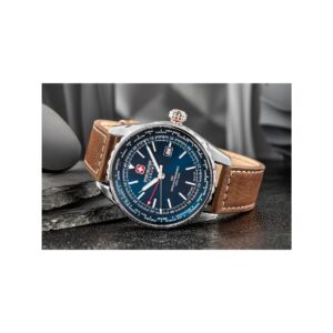 Zegarek Męski SWISS MILITARY HANOWA Afterburn GMT SMWGB0003202 + BOX